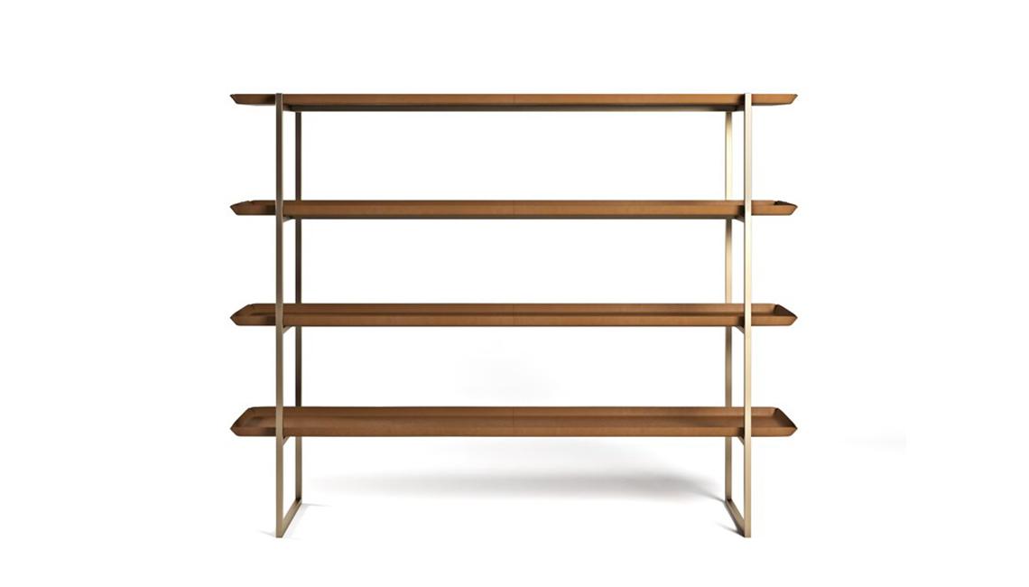 ASTON MARTINV274 独立式皮革书柜