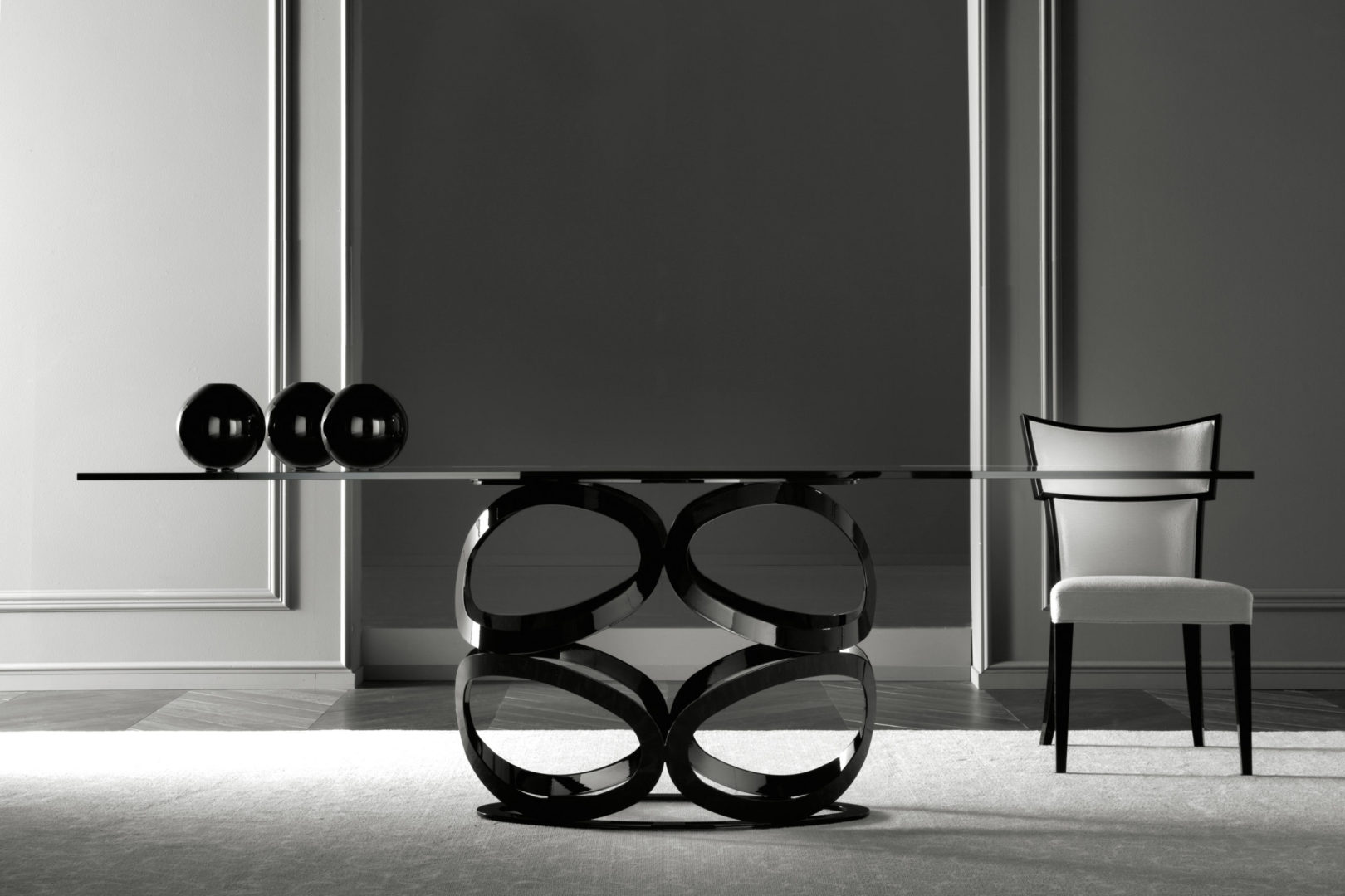 costantinipietrotables-Icon – glass 长餐桌