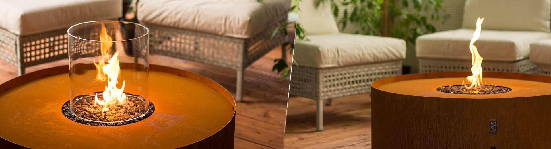 planikaGALIO FIRE PIT CORTEN壁炉