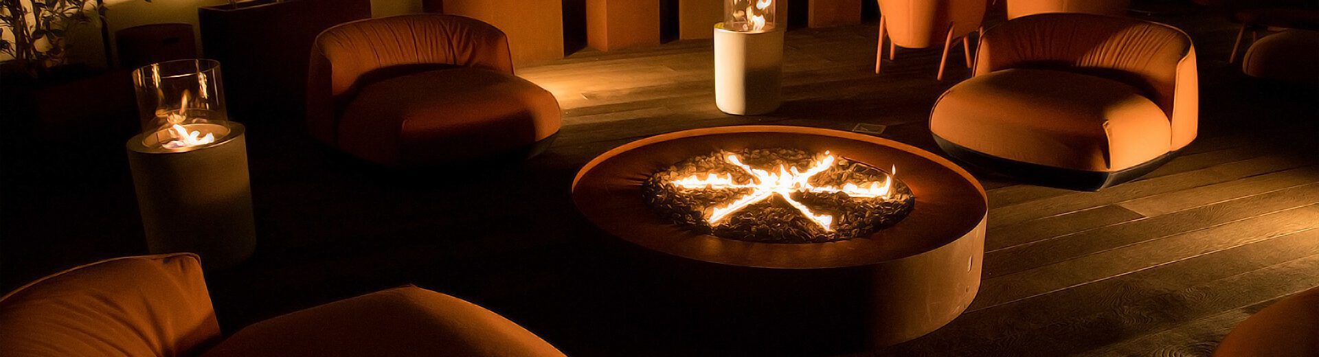 planikaGALIO STAR CORTEN壁炉